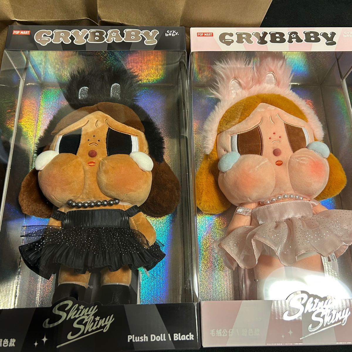 CRYBABY SHINY SHINY シリーズぬいぐるみ 2個セット 正規品 CRYBABY SHINY SHINY シリーズぬいぐるみ 2個セット 正規品