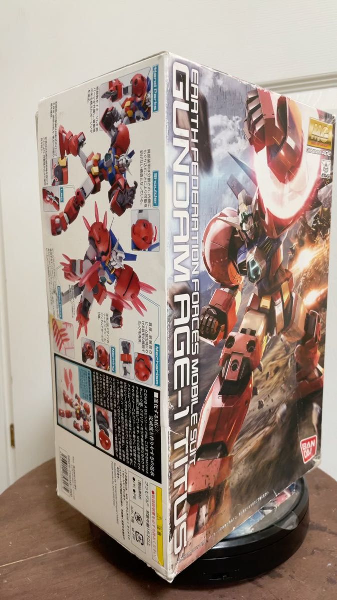 未組立 未使用AGE-1T ガンダムAGE-1 タイタス MG ガンダムAGE 機動戦士ガンダムAGE コレクション