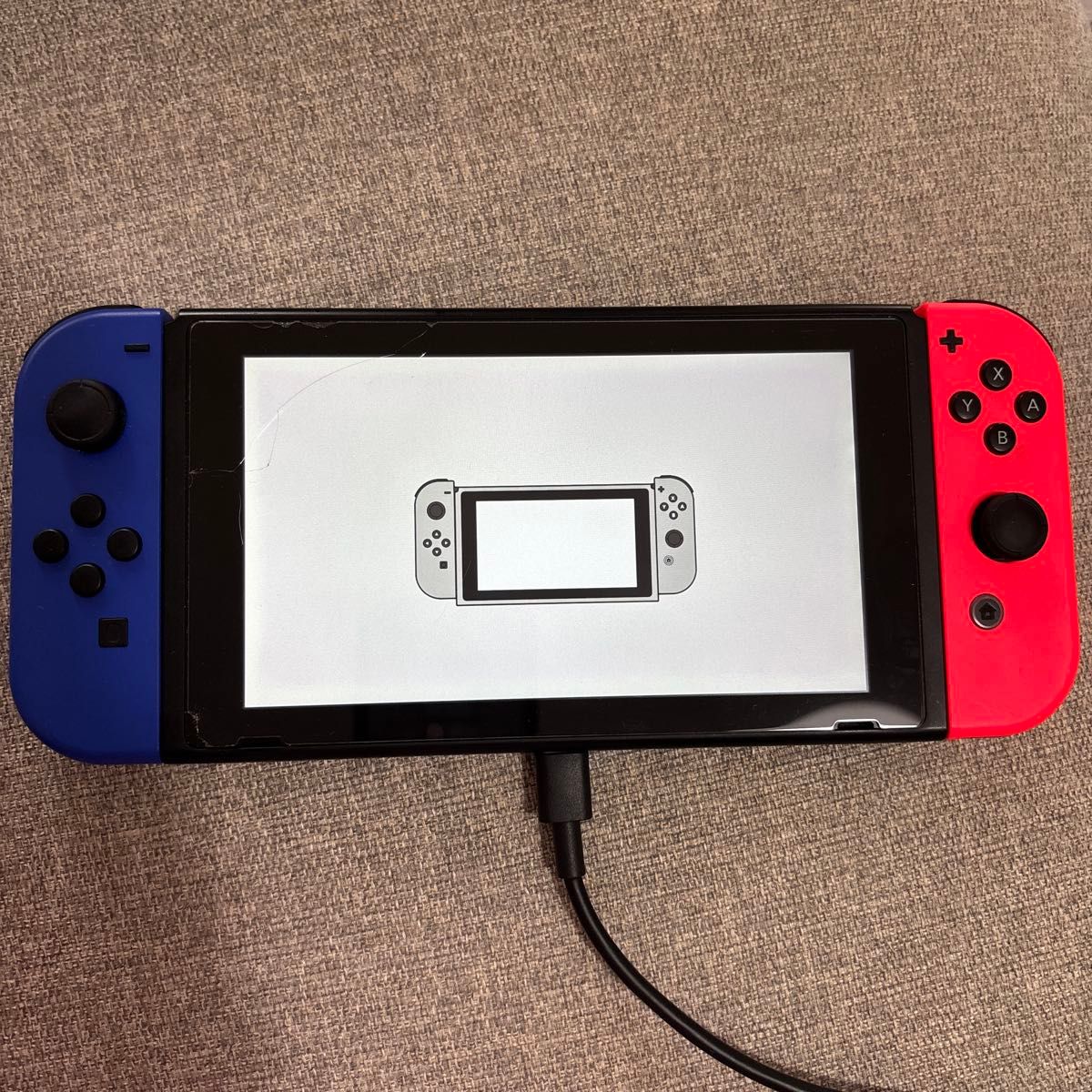 【中古】任天堂 Switch 本体(初代モデル)ジャンク扱い Nintendo Switch ジャンク 中古 任天堂 初期化済み ネオンレッド