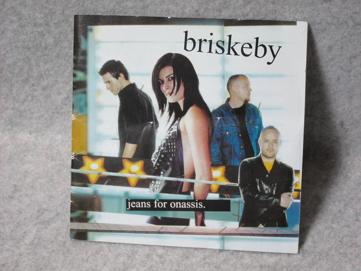 ★Briskeby：Jeans for Onassis [輸入盤]/北欧,ポップ,ロック,エレクトロ,ノルウェー_全体的にイタミが見られます。