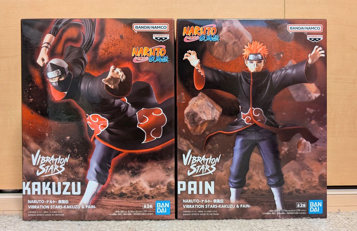 NARUTO ナルト 疾風伝 角都 カクズ ペイン フィギュア 4体セット 未開封発送】NARUTO-ナルト- 疾風伝 フィギュア VIBRATION STARS