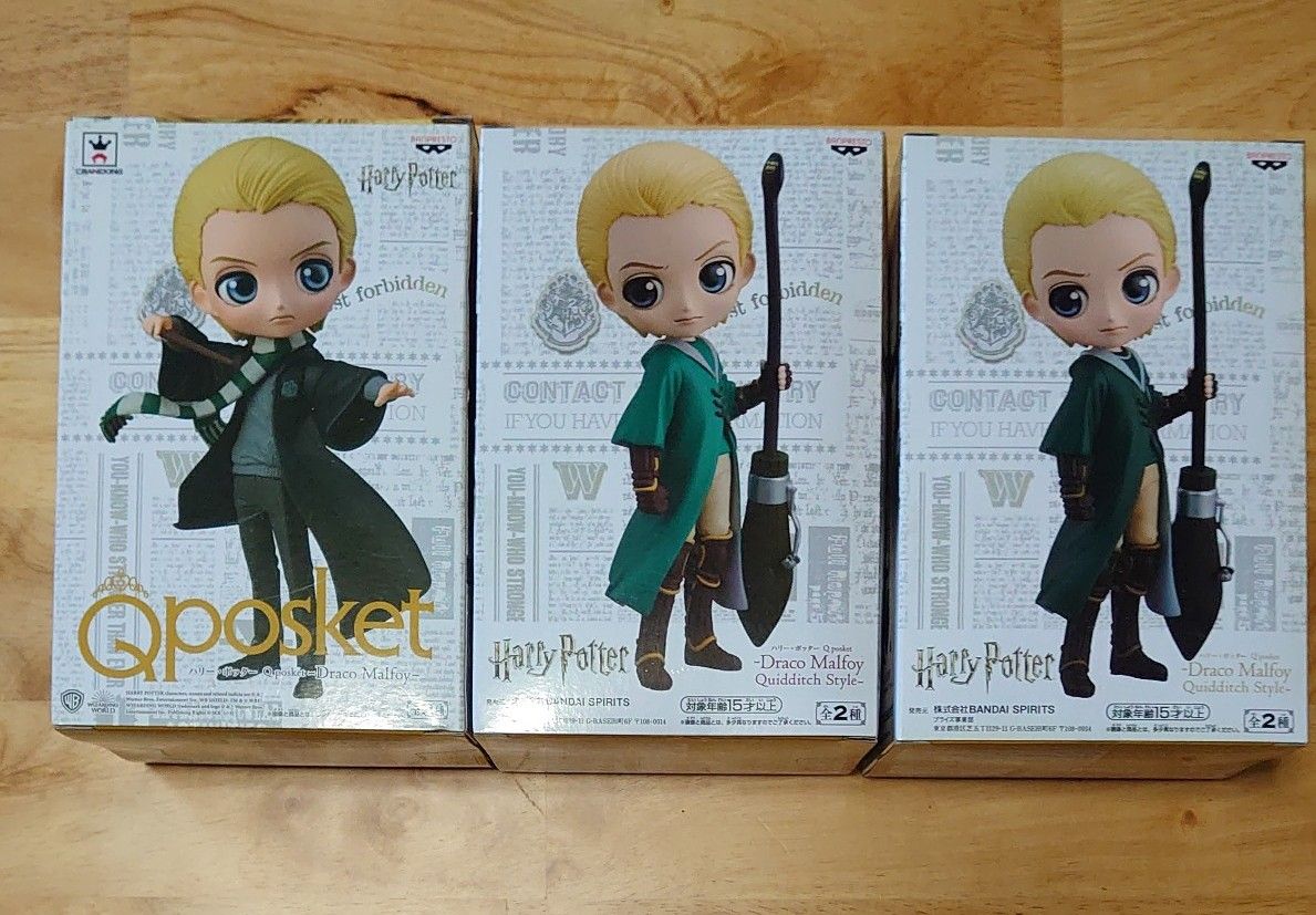 Qposket フィギュア ハリーポッター ドラコ・マルフォイ 5体セット Qposket フィギュア ハリーポッター ドラコ・マルフォイ 5体