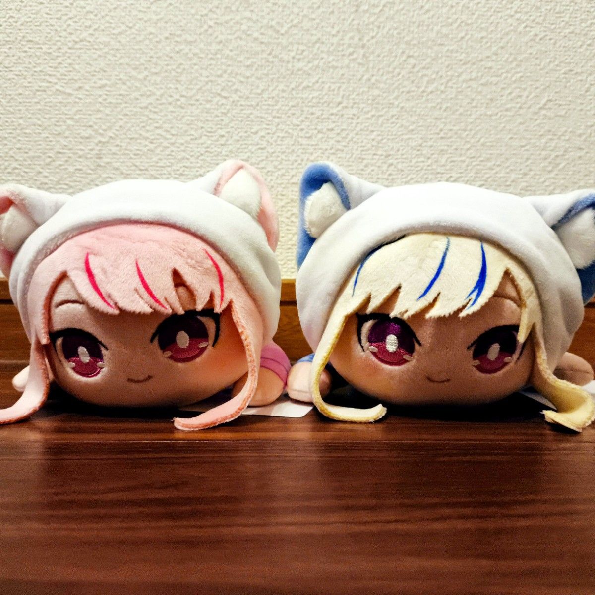 HIMEHINA x GiGO 寝そべりぬいぐるみ2種+クリアファイル全種 HIMEHINA x GiGO 寝そべりぬいぐるみ2種+クリアファイル全種