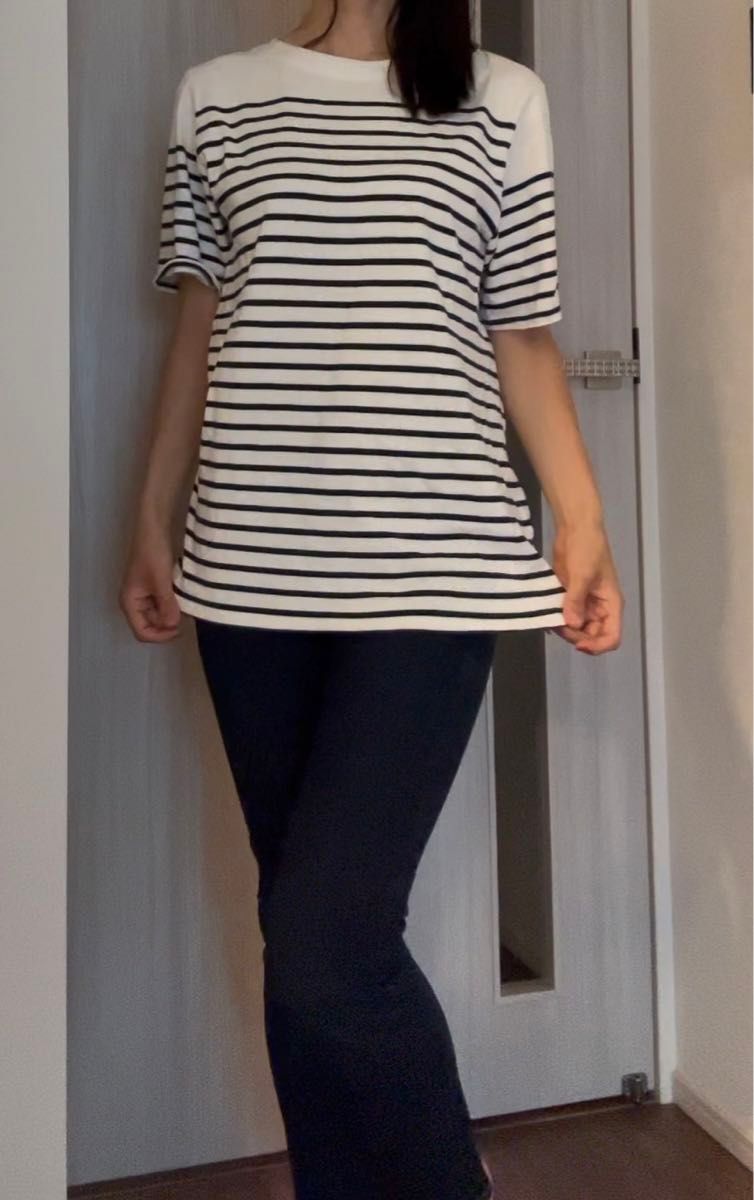 HARE ボーダー カットソー Tシャツ