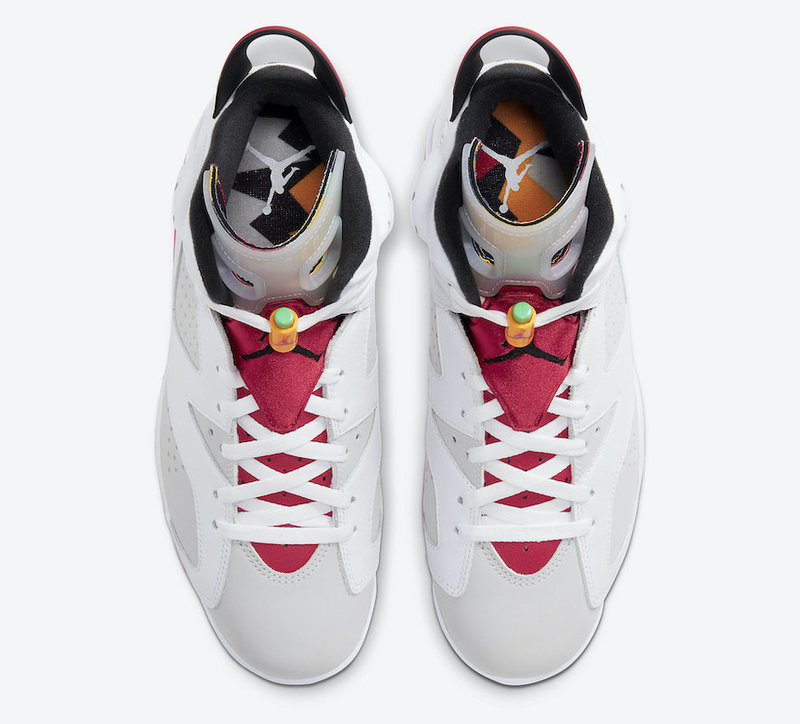 限定 (27cm) NIKE AIR JORDAN 6 RETRO HARE ナイキ エアジョーダン ハレ AIRJORDAN6 AJ6 1 2 3 4 5 7 8 9 スラムダンク SLAMDUNK 桜木花道_画像2