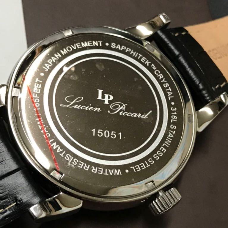 新品　Lucien Piccard ルシアン ピカール モンタナレトロ メンズ シチズン　ミヨタ　メーカー価格545ドル　約60,000円 _画像5