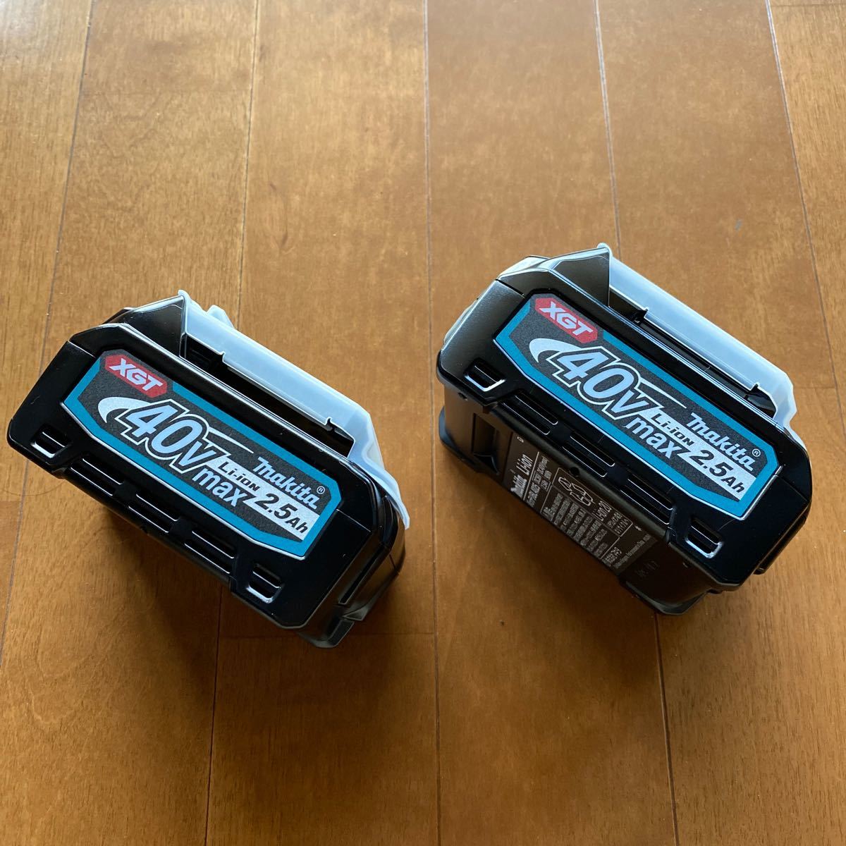 マキタ 40V バッテリー2個 BL4025 未使用品
