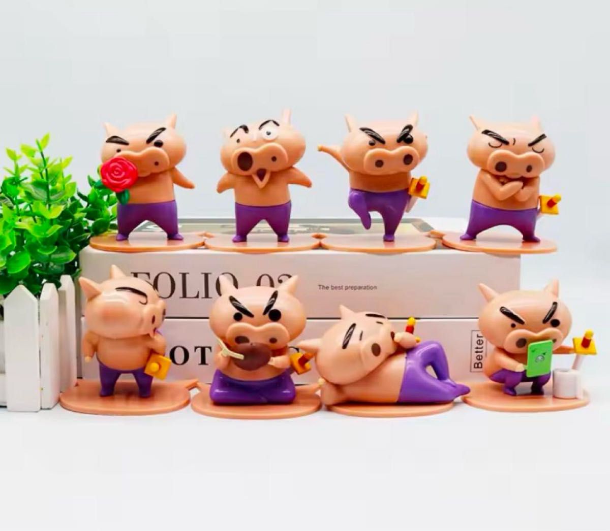クレヨンしんちゃん・ドラえもん・ポケモン フィギュアセット クレヨンしんちゃん・ドラえもん・ポケモン フィギュアセット