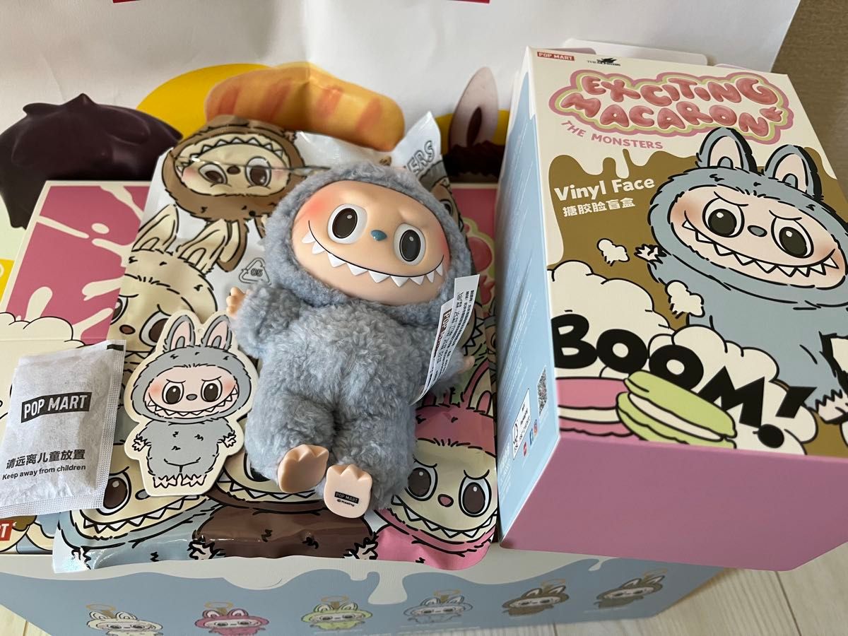 THE MONSTERS Exciting ぬいぐるみ Sea Salt 月末値引 THE MONSTERS Exciting Macaron ぬいぐるみシリーズ
