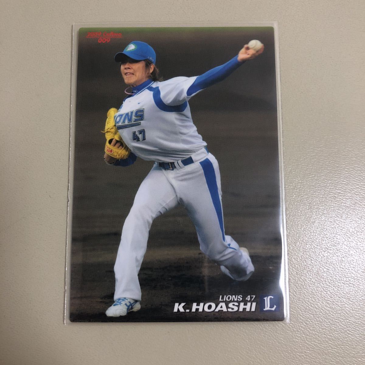 カルビー 2009 009 帆足和幸(西武)レギュラーカード_画像1