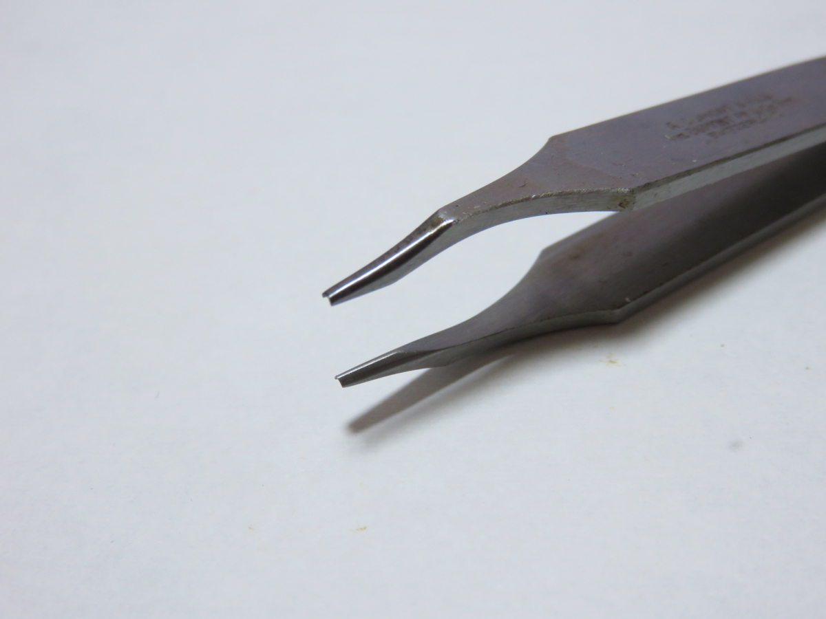 * unused! rare! Dumont(te.monto) Switzerland made hige modification for tweezers 0 clock tool *