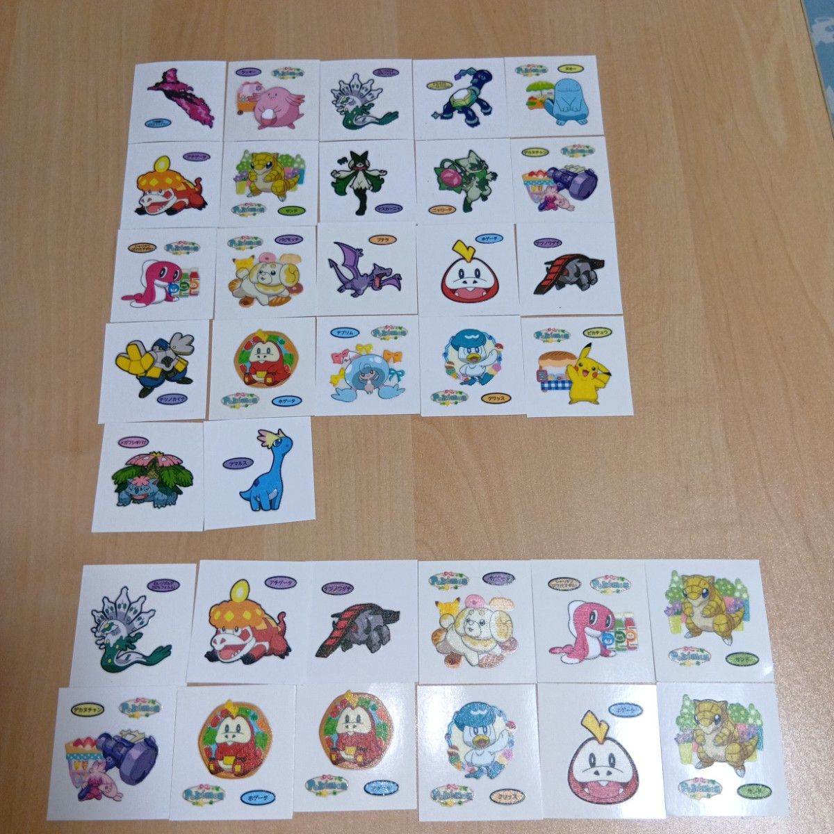 ポケモンパン シール 51枚 ポケモンパンシール34枚|Yahoo!フリマ(旧PayPayフリマ)