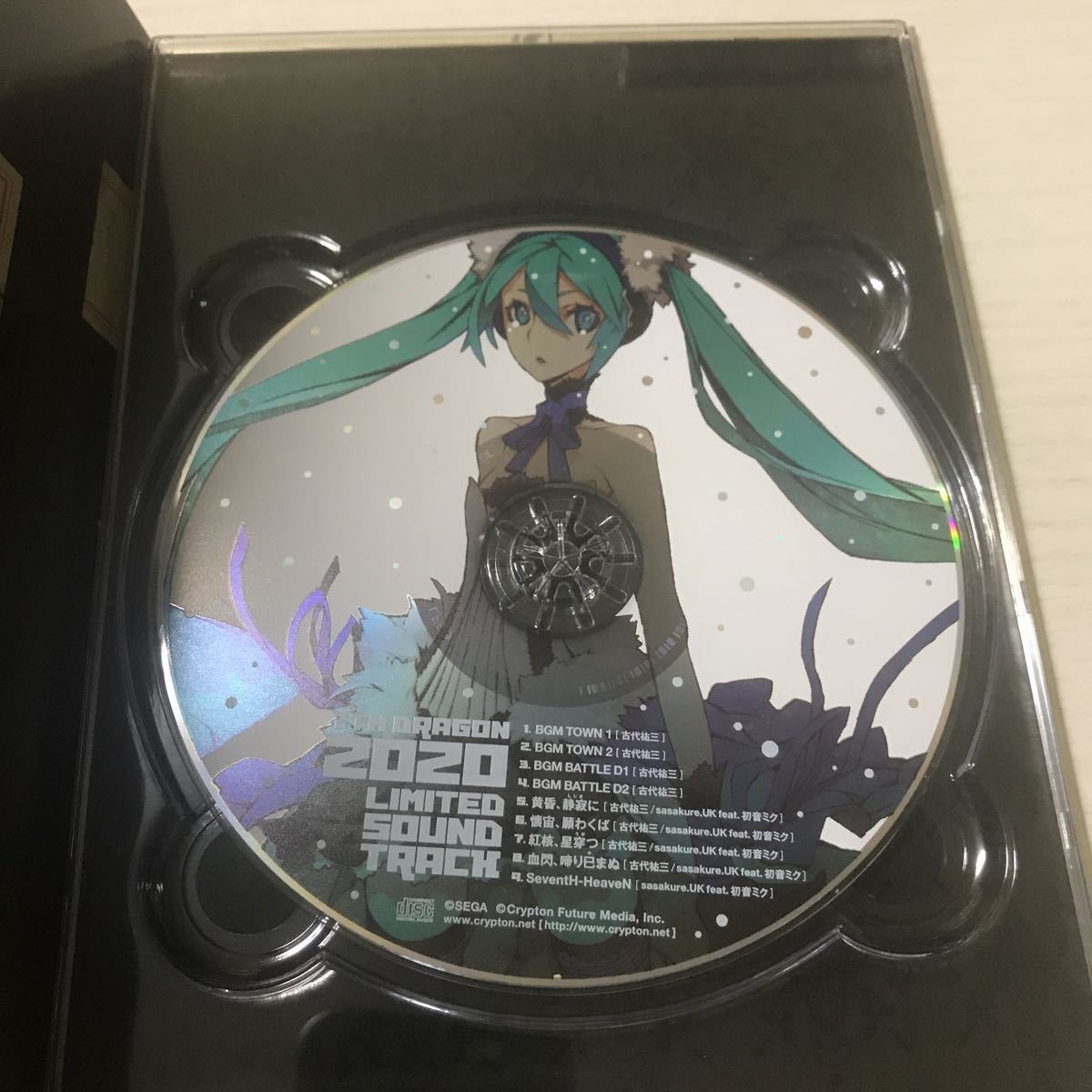 (SEH0419)CD 7TH DORAGON セブンスドラゴン ドラゴンクロニクル2020 スペシャルブックレット＆CD-ROM 中古品_画像3