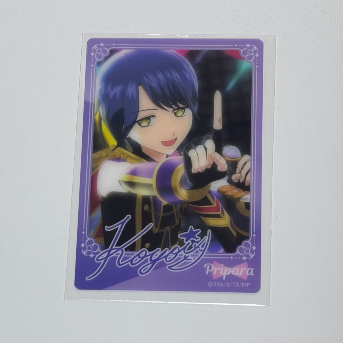 キンツア 特典 キンプリ プリパラ ステッカー 高瀬コヨイ トモチケ 高瀬コヨイ プリパラ WITH ヴィレッジヴァンガード ミニクリア