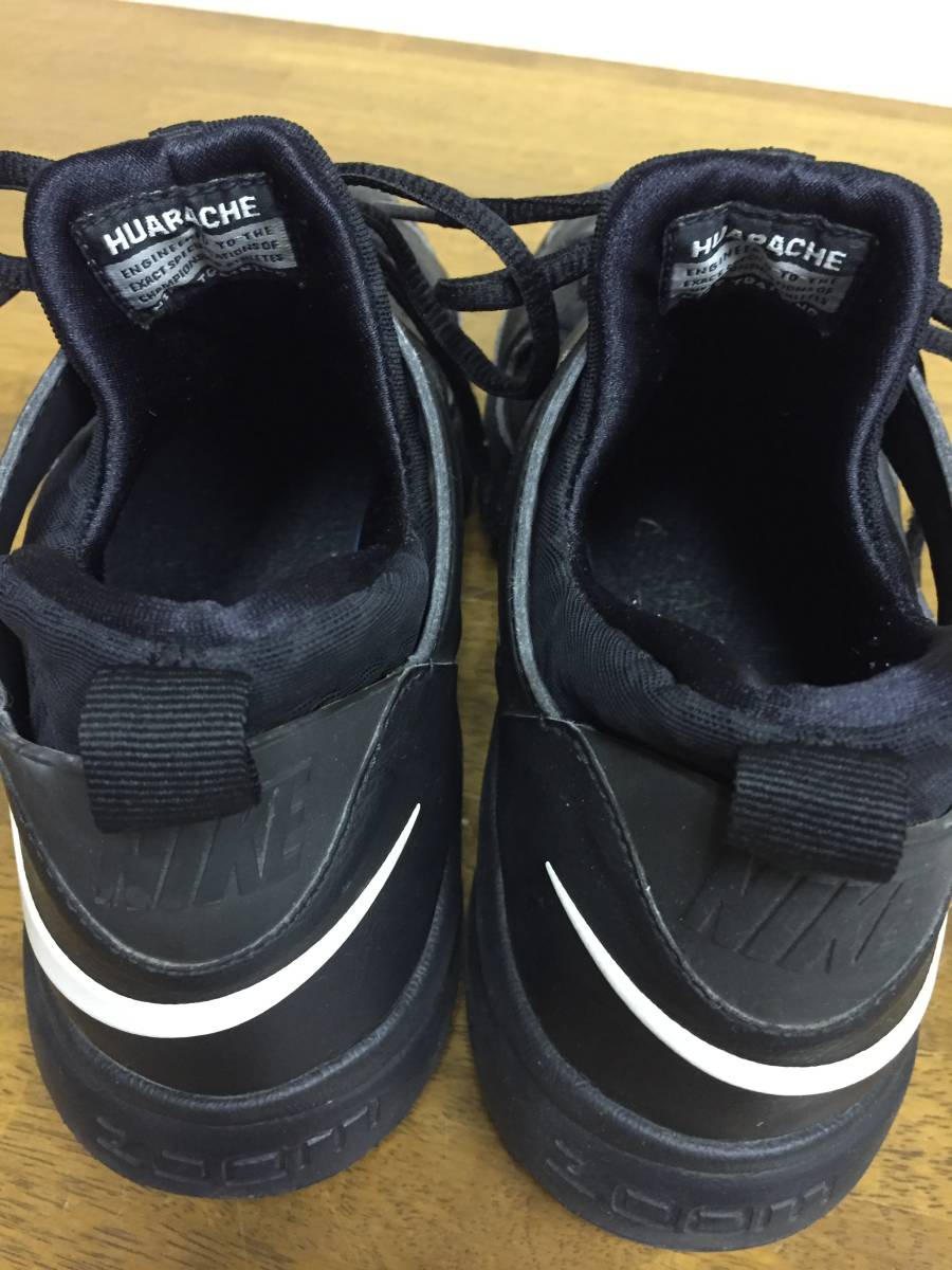 最終値下げ Nike Zoom Huarache TR Low SAMPLE 黒 27 USED ハラチ サンプル_画像7