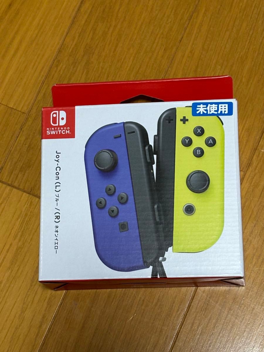 【新品未使用品】 任天堂 スイッチ Joy-Con フ゛ルー/ネオンイエロー 未使用 Nintendo 任天堂 Switch スイッチ Joy-Con ジョイコン