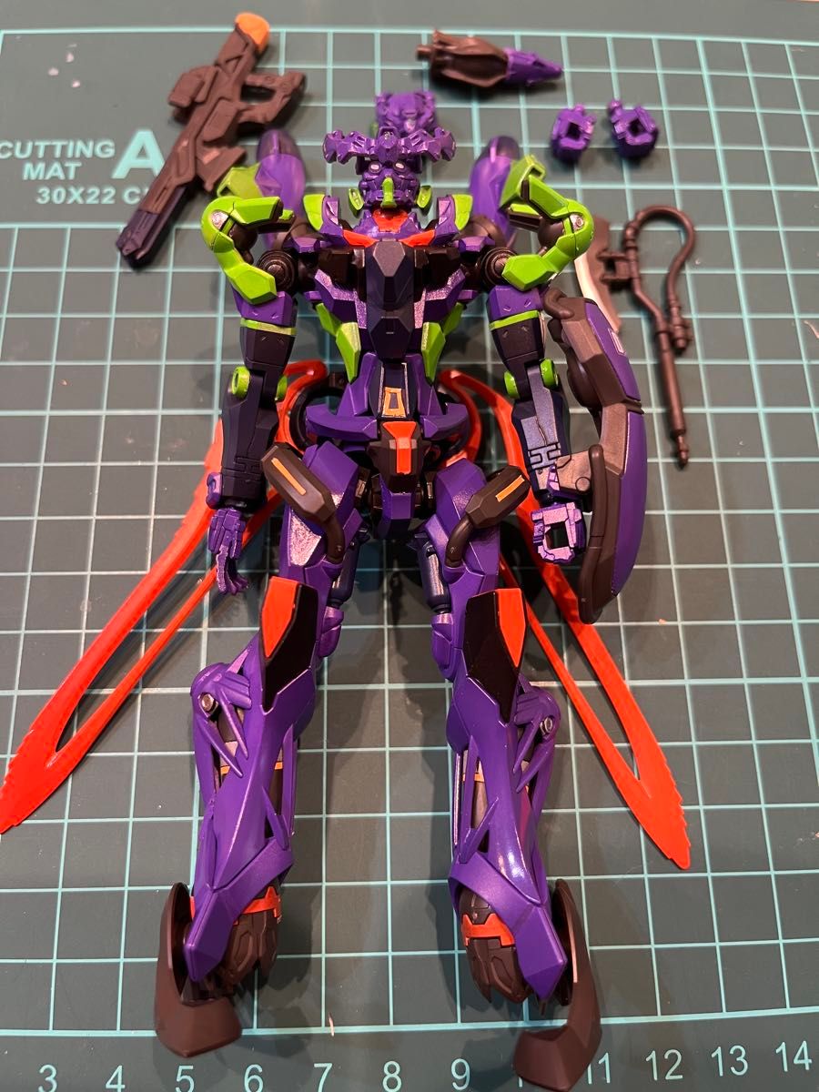 HG GQuuuuuuX ジークアクス エヴァンゲリオン初号機カラー ガンプラ HG GQuuuuuuX ジークアクス エヴァンゲリオン初号機カラー