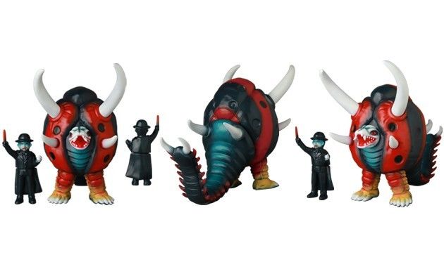 ブラックエンド ミニ・ブラック指令 MAT メディコムトイMEDICOM TOY MAT ブラックエンド & ミニ・ブラック指令 ウルトラマンレオ