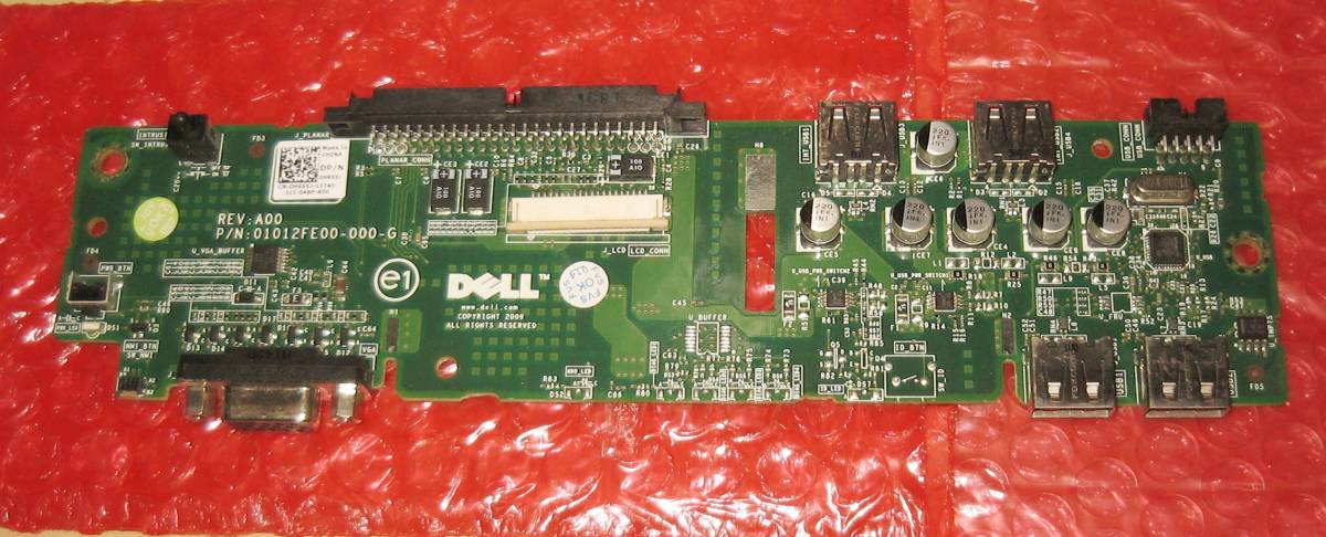 ( free shipping ) Dell H655J 0H655J PowerEdge R310 front USB board panel #2416