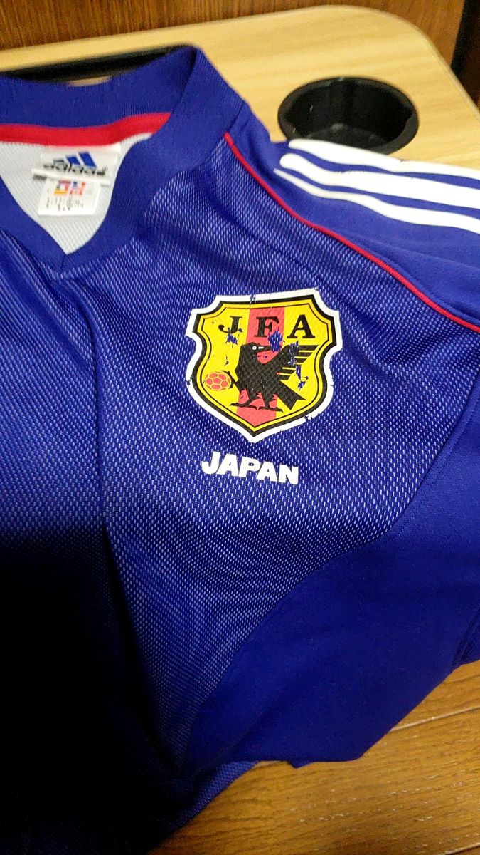 adidas サッカー日本代表ユニフォーム 2002年W杯 応援グッズ