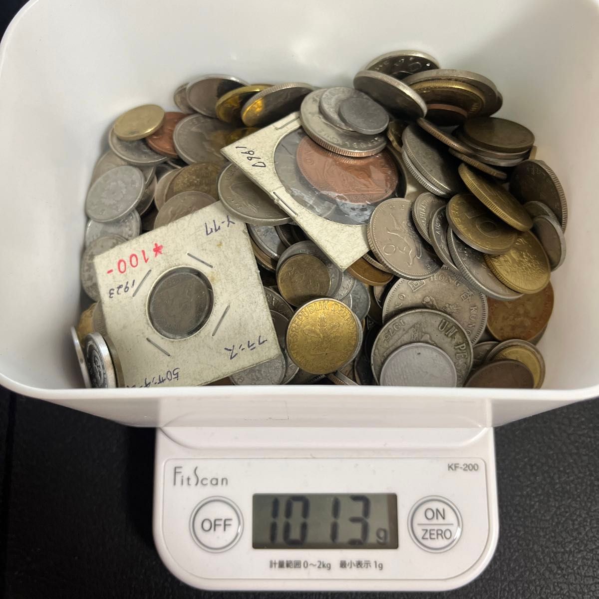 外国コインまとめ 雑銭 まとめ 外国 コイン 1kg|Yahoo!フリマ(旧PayPayフリマ)