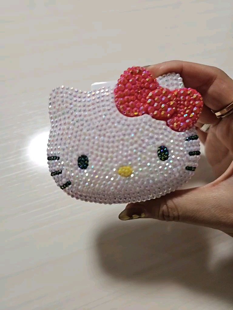 キティー デコ キラキラ 小物ケース キティちゃん ハローキティ