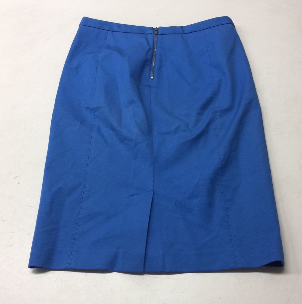  free shipping *BANANA REPUBLIC Banana Republic * tight skirt * stretch eminent * bottoms * size 2* blue blue #20717sts