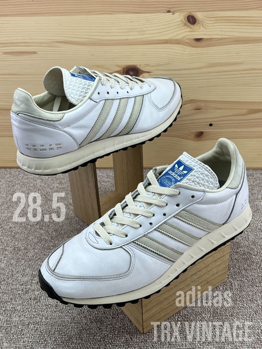 【Adidas】ADIDAS TRX VINTAGE スニーカー★安全発送★正規品★ アディダス adidas TRX VINTAGE サイズ 28 5cm ホワイトレザー