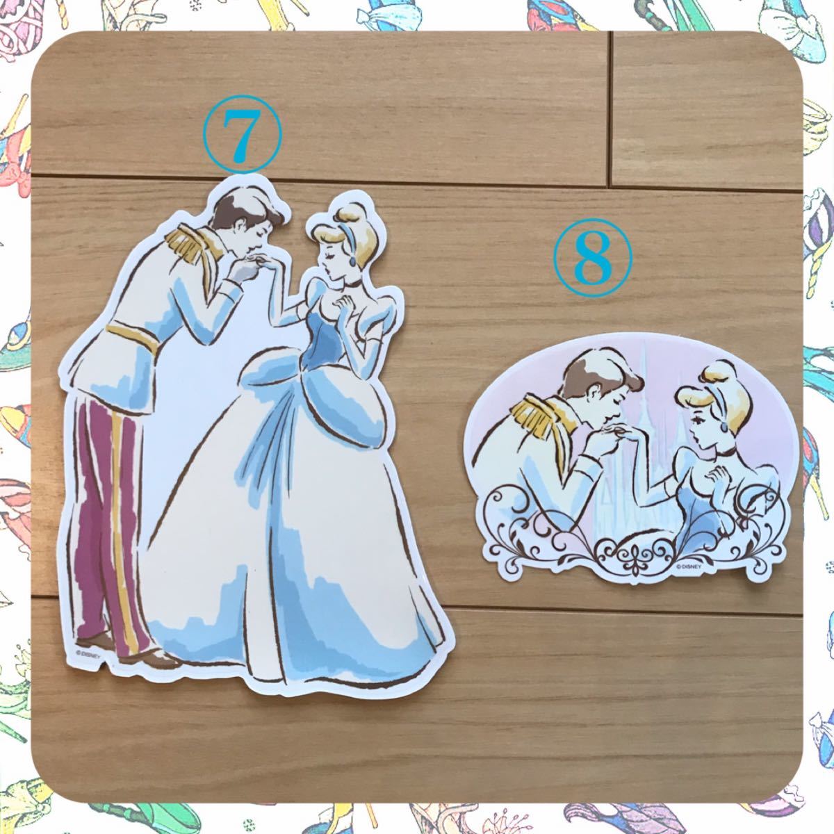 Paypayフリマ シンデレラステッカー8種類 ハンドメイド ディズニープリンセス ステッカー Paypayフリマ シンデレラステッカー8種類 ハンドメイド ディズニープリンセス ステッカー