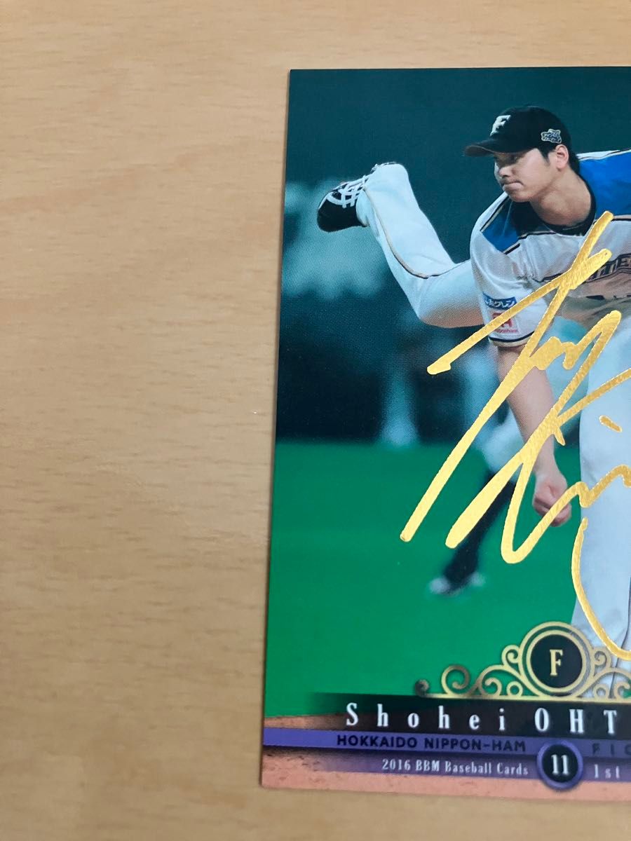 大谷翔平 プロモ 非売品 psa10 BBM 野球カード 箔サイン BBM 2016 100枚限定大谷翔平選手金箔サイン入りカード|Yahoo
