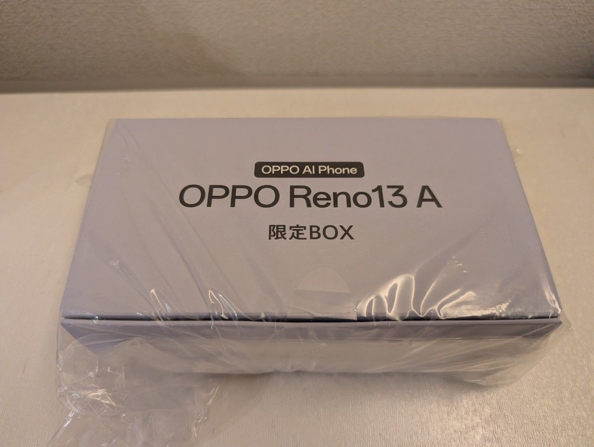 OPPO Reno 13 A 本体 未開封+ Enco Buds3 Pro未開封 OPPO Reno 13 A 新品未開封 限定BOX イヤホン アイスブルー Enco