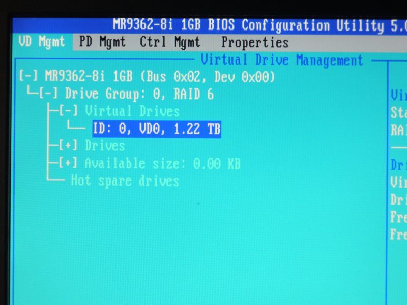 LSI MegaRAID 9362-8i 12Gb/s SAS Raid Controller CacheVault/Capacitor/FastPath付き_画像10