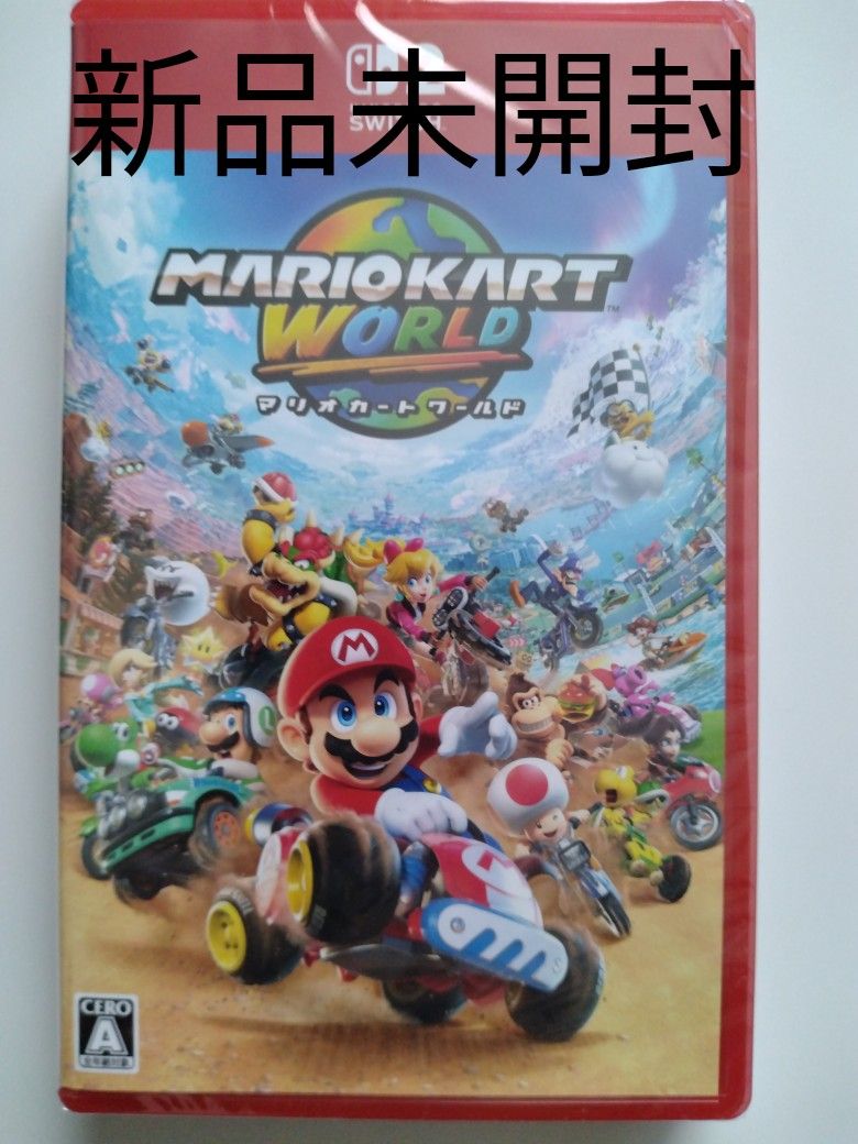 MARIOKART WORLD Nintendo Switch新品未開封シュリン 新品未開封シュリンク付き Nintendo Switch マリオカート