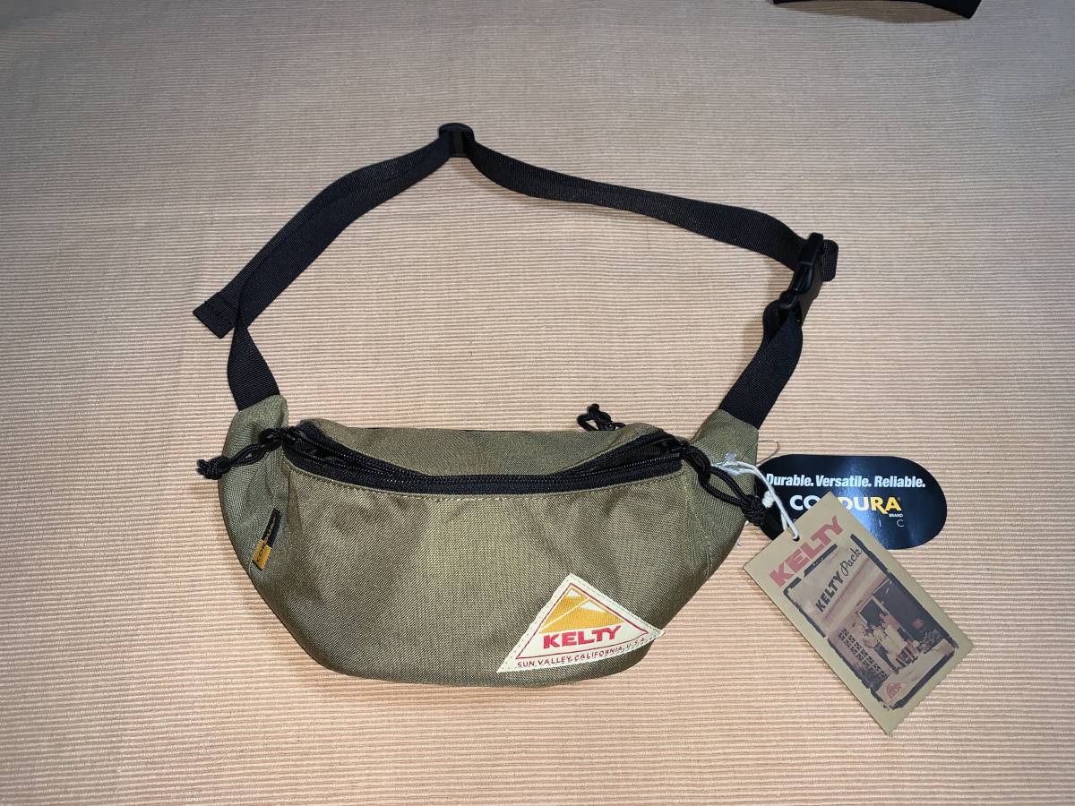 格安☆KELTY（ケルティ）　MINI MINI FANNY （ミニミニファニー）　ウエストバッグ　ウエストポーチ　新品・正規品　TAN_画像3