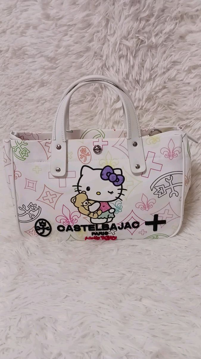 【新品未使用】カステルバジャック キティコラボ 2way ショルダーバッグ
