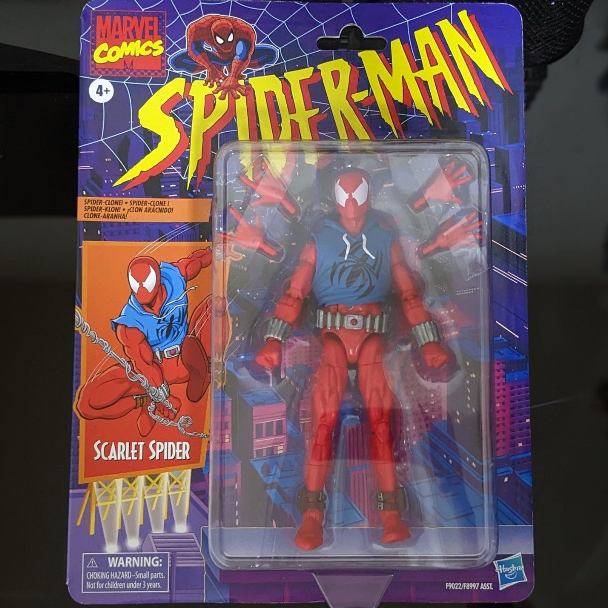 マーベルレジェンド スカーレットスパイダー レトロパッケージ マーベルレジェンド スカーレットスパイダー レトロパッケージ
