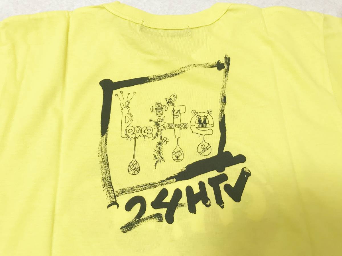 ヤフオク Sサイズ 24時間テレビ41 チャリtシャツ 黄色 ヤフオク Sサイズ 24時間テレビ41 チャリtシャツ 黄色