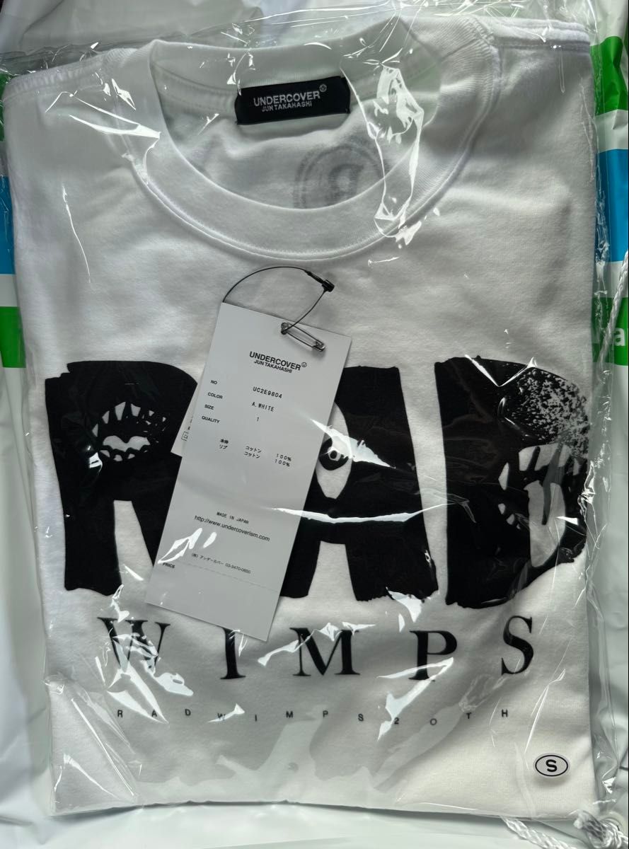 【7/27会場限定】 RADWIMPS x UNDERCOVER コラボTシャツ 7/27フジロック会場限定 RADWIMPS x UNDERCOVER コラボTシャツ S