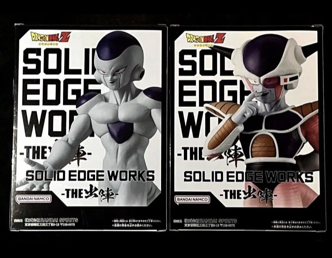 未開封 SOLID EDGA WORKS 出陣 フリーザセット 残少 送料無料 2個セット ドラゴンボールZ SOLID EDGE WORKS THE