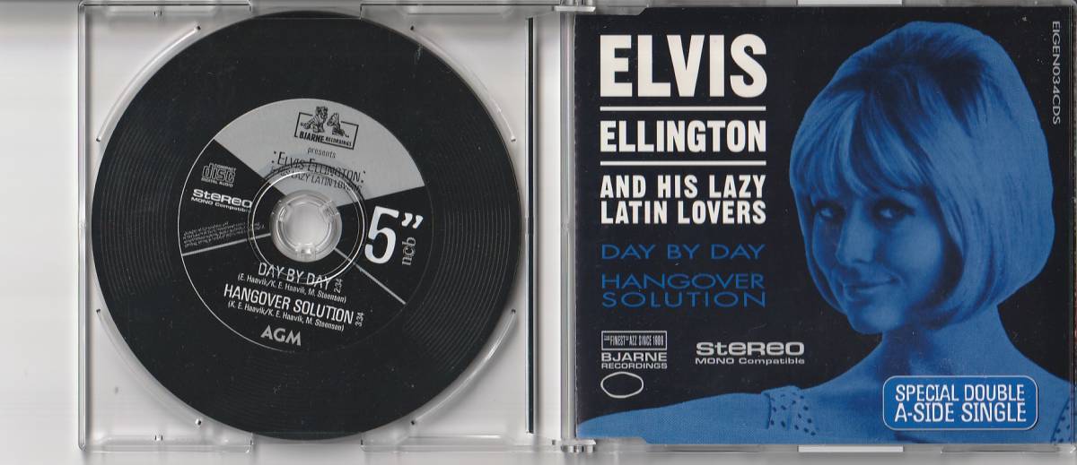 CD Elvis Ellington And His Lazy Latin Lovers Day by day_画像1