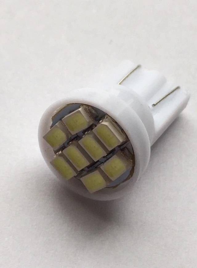 T10 LED 8連ウェッジ球 T10×31mm ルームランプ ホワイト4個セット_画像6