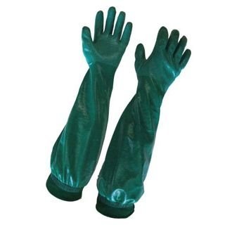 * prompt decision * Atom gloves light Eagle V long 55cm LL size oil resistant #1300V