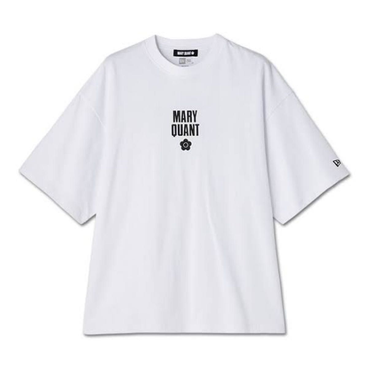 すぐ届く MARY QUANT* NEW ERAコラボ Tシャツ クロップド丈 MARY QUANT × NEW ERA コラボTシャツ ホワイト 新品未使用