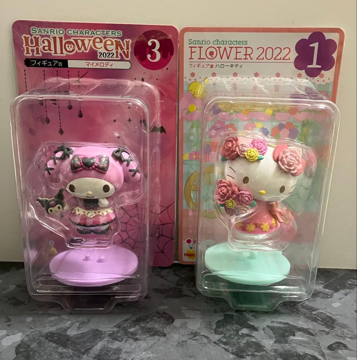 ハローキティ・マイメロディ・フィギュアセット サンリオ キャラクターズ 2022 ハローキティ マイメロディ