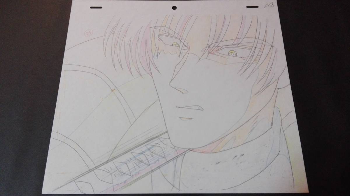 [ Rurouni Kenshin - Meiji . customer ...-( four . forest . purple )] original picture attaching cell picture!!