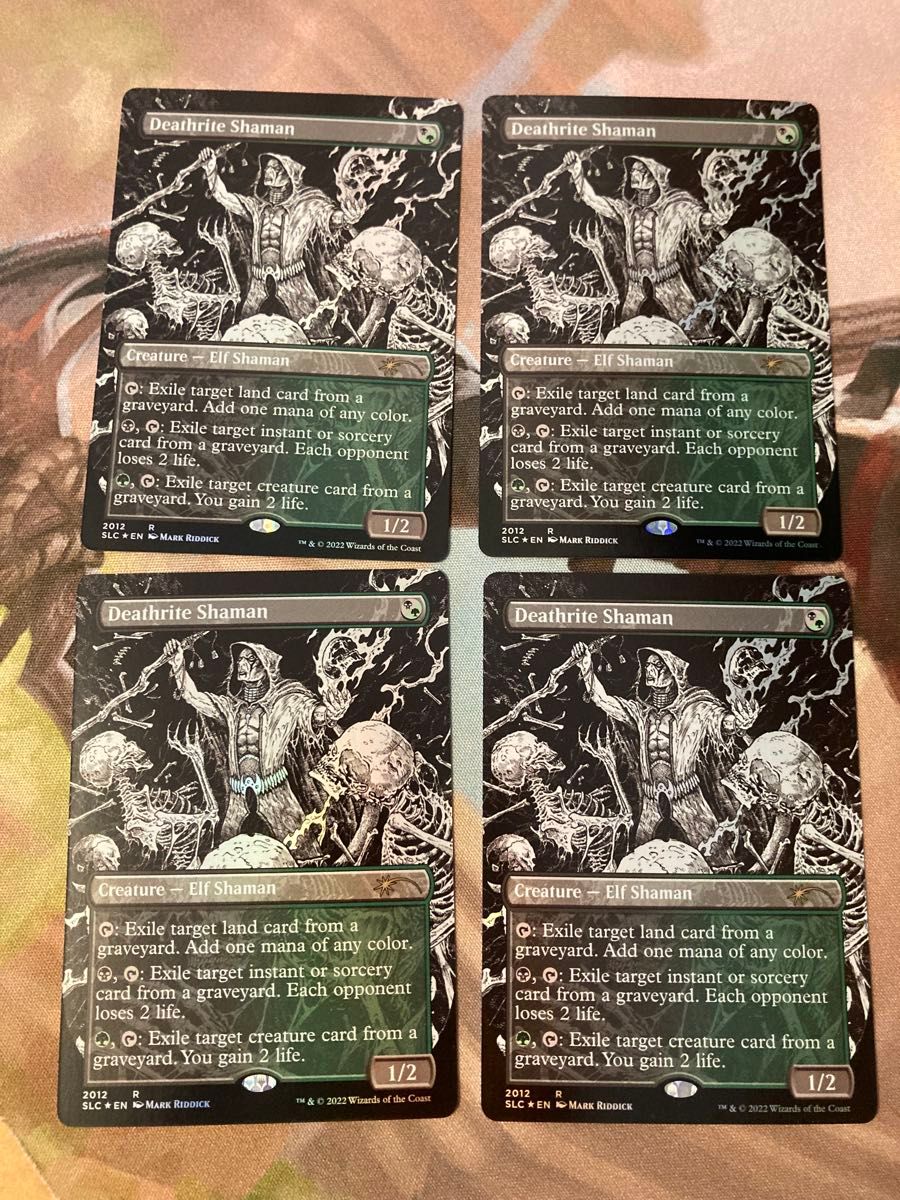 SLC 死儀礼のシャーマン 英語FOIL 4枚セット MTG EDH SLD SLC 死儀礼のシャーマン 英語 FOIL 4枚セット MTG EN 統率者