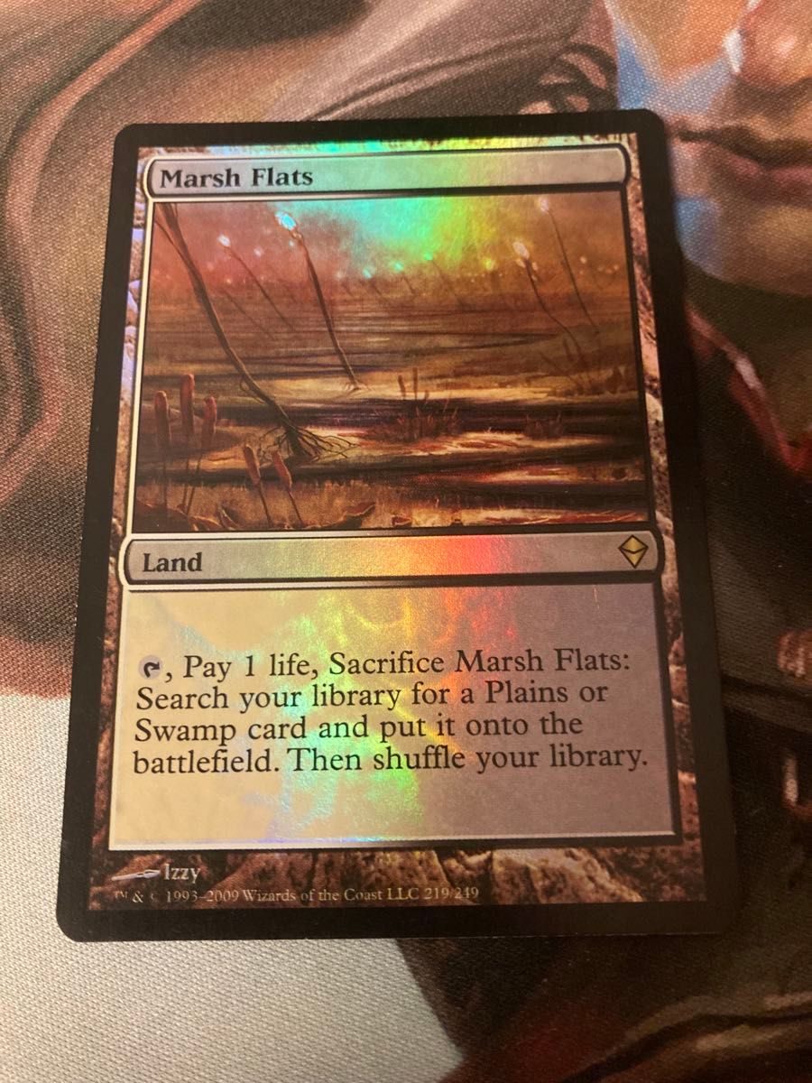 ◆MTG 湿地の干潟 foil ZEN ゼンディカー 日本語版 ZEN 湿地の干潟 英語 FOIL 初版 フォイル ゼンディカー MTG EN