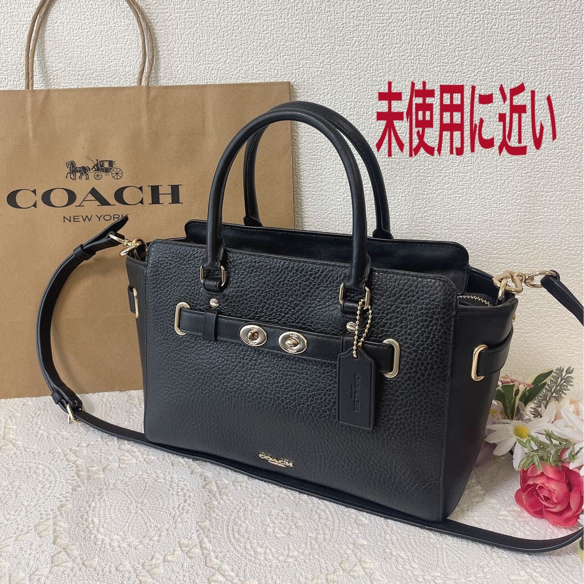 COACH コーチ ショルダーバッグ 未使用 未使用に近い】COACH コーチ ショルダーバッグ 2WAY