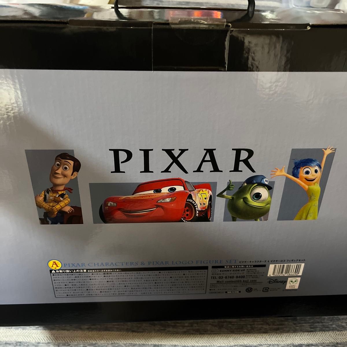 ピクサー happyくじ A賞 ピクサーロゴフィギュアセット&ウディマグネット Happyくじ PIXAR A賞 ピクサーキャラクターズ&ピクサーロゴ