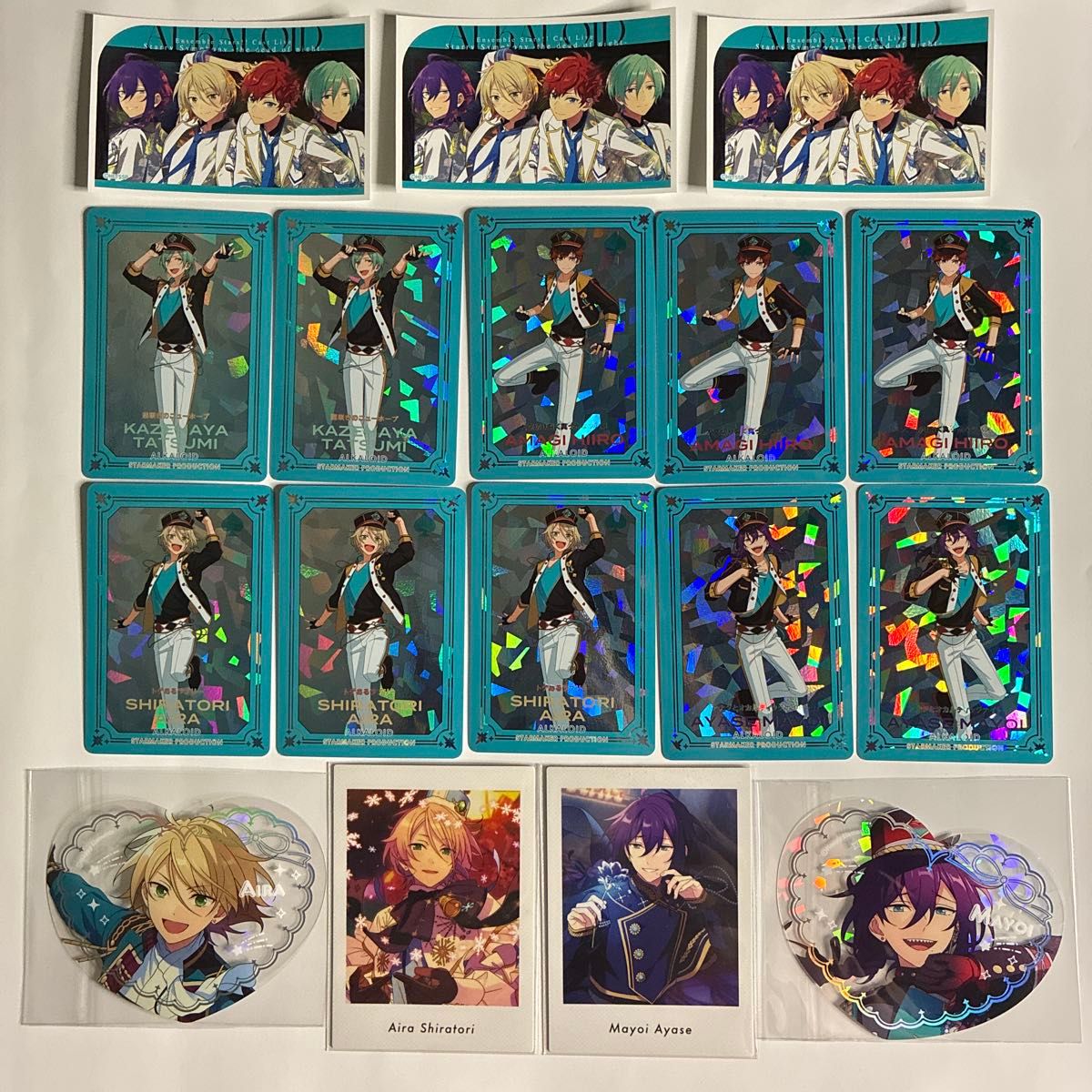あんさんぶるスターズ あんスタ ALKALOID 天城一彩 まとめ売り ALKALOIDセット まとめ売り あんスタ あんさんぶるスターズ 天城